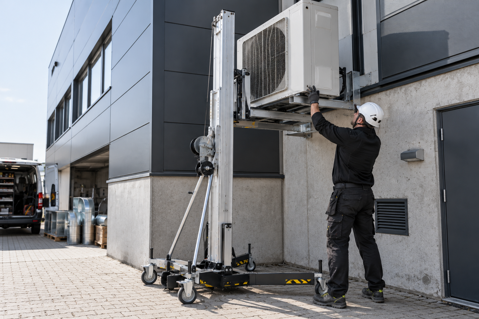 Materialelift til varmepumper og aircondition